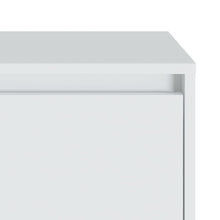 Load image into Gallery viewer, Comodini 2 pz Bianchi 45x34x44,5 cm in Truciolato