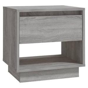 Comodini 2 pz Grigio Sonoma 45x34x44 cm in Truciolato