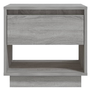 Comodini 2 pz Grigio Sonoma 45x34x44 cm in Truciolato