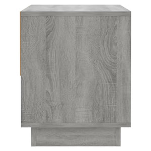 Comodini 2 pz Grigio Sonoma 45x34x44 cm in Truciolato