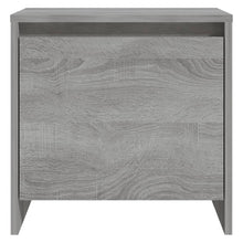 Laden Sie das Bild in den Galerie-Viewer, Comodini 2 pz Grigio Sonoma 45x34x44,5 cm in Truciolato