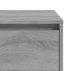 Comodini 2 pz Grigio Sonoma 45x34x44,5 cm in Truciolato