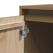 Laden Sie das Bild in den Galerie-Viewer, Comodini 2 pz Ambra 40x30x40 cm in Legno Massello di Pino