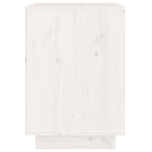 Load image into Gallery viewer, Comodini 2 pz Bianchi 40x35x50 cm in Legno Massello di Pino