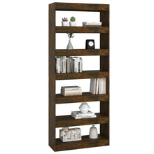 Charger l&#39;image dans la galerie, Libreria/Divisorio Rovere Fumo 80x30x198 cm in Truciolato