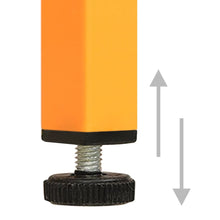 Carica l&#39;immagine nel visualizzatore di Gallery, Comodini 2 pz Giallo Senape 35x35x51 cm in Acciaio