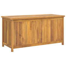 Carica l&#39;immagine nel visualizzatore di Gallery, Baule da Giardino 114x50x58 cm in Massello di Teak