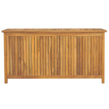 Carica l&#39;immagine nel visualizzatore di Gallery, Baule da Giardino 114x50x58 cm in Massello di Teak