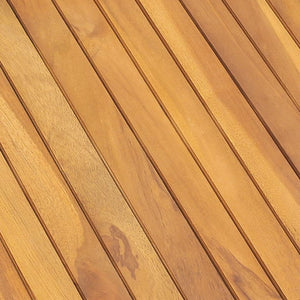 Baule da Giardino 175x50x55 cm in Massello di Teak