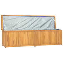 Carica l&#39;immagine nel visualizzatore di Gallery, Baule da Giardino 200x50x55 cm in Massello di Teak