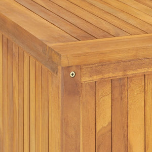Baule da Giardino 200x50x55 cm in Massello di Teak