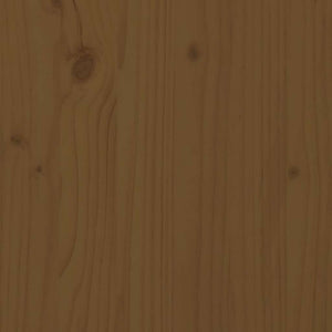 Comodini 2 pz ambra 40x35x61,5 cm in Legno Massello di Pino