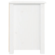 Load image into Gallery viewer, Comodini 2 pz Bianchi 40x35x49 cm in Legno Massello di Pino