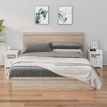 Load image into Gallery viewer, Comodini 2 pz Bianchi 40x35x49 cm in Legno Massello di Pino