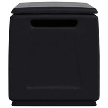 Carica l&#39;immagine nel visualizzatore di Gallery, Baule da Giardino 96x53x57 230 L Grigio Scuro e Nero