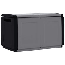 Carica l&#39;immagine nel visualizzatore di Gallery, Baule da Giardino 96x53x57 230 L Grigio Scuro e Nero