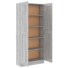 Charger l&#39;image dans la galerie, Libreria Armadio Grigio Sonoma 82,5x30,5x185,5 cm in Legno Multistrato