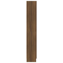 Load image into Gallery viewer, Libreria/Armadio Rovere Marrone 82,5x30,5x185,5 cm in Legno Multistrato