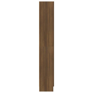 Libreria/Armadio Rovere Marrone 82,5x30,5x185,5 cm in Legno Multistrato