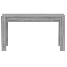 Indlæs billede til gallerivisning Tavolo da Pranzo Grigio Sonoma 140x74,5x76 cm Legno Multistrato
