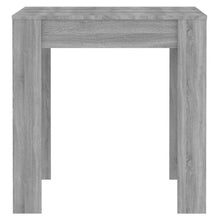 Indlæs billede til gallerivisning Tavolo da Pranzo Grigio Sonoma 140x74,5x76 cm Legno Multistrato