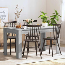 Indlæs billede til gallerivisning Tavolo da Pranzo Grigio Sonoma 140x74,5x76 cm Legno Multistrato