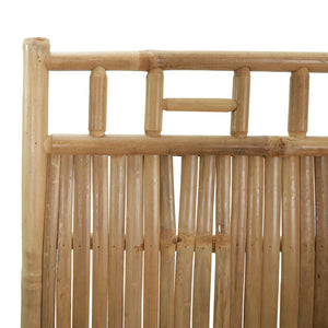 Separè 5 Pannelli in Bambù 200x180 cm