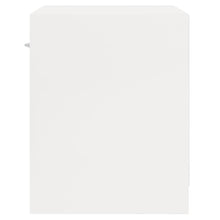 Carica l&#39;immagine nel visualizzatore di Gallery, Comodini 2 pz con Cassetto in Bianco Lucido