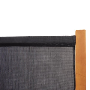 Separè 6 Pannelli Nero 420x180 cm