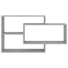 Carica l&#39;immagine nel visualizzatore di Gallery, Mensola a Muro Grigio Sonoma 104x20x58,5 cm Legno Multistrato