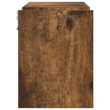 Carica l&#39;immagine nel visualizzatore di Gallery, Mensole 2 pz Rovere Fumo 100x15x20 cm in Legno Multistrato