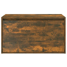 Load image into Gallery viewer, Cassapanca Cassetto 80x40x45 cm Rovere Fumo in Legno Multistrato