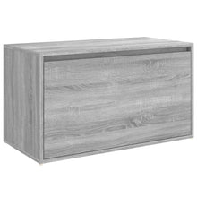 Load image into Gallery viewer, Cassapanca Cassetto 80x40x45 cm Grigio Sonoma Legno Multistrato