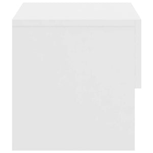 Mobiletto a Parete 1 cassetto Bianco 46x29,5x30 cm