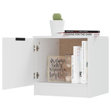 Load image into Gallery viewer, Comodini 2 pz Bianco Lucido 40x39x40 cm