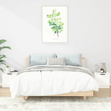 Load image into Gallery viewer, Comodini 2 pz Bianco Lucido 40x39x40 cm