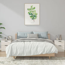 Carica l&#39;immagine nel visualizzatore di Gallery, Comodini 2 pz Bianco Lucido in Legno Multistrato