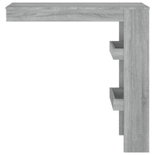 Charger l&#39;image dans la galerie, Tavolo Bancone da Muro Grigio Sonoma 102x45x103,5 cm Legno Multistrato