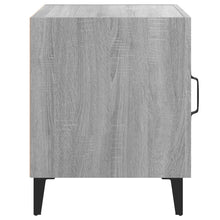 Laden Sie das Bild in den Galerie-Viewer, Comodini 2 pz Grigio Sonoma in Legno Multistrato