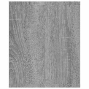 Pensile Scaffale orizzontale/verticale Grigio Sonoma 143x30x36 cm