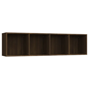 Pensile Scaffale orizzontale/verticale Rovere Marrone 143x30x36cm