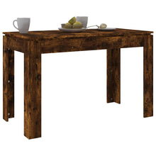 Indlæs billede til gallerivisning Tavolo da Pranzo Rovere Fumo 120x60x76 cm Legno Multistrato