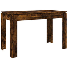 Indlæs billede til gallerivisning Tavolo da Pranzo Rovere Fumo 120x60x76 cm Legno Multistrato