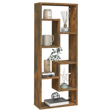 Carica l&#39;immagine nel visualizzatore di Gallery, Mensola a Muro Rovere Fumo 36x16x90 cm in Legno Multistrato