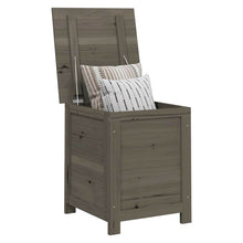 Load image into Gallery viewer, Bauletto da Esterno  50x50x56cm in Legno Massello di Abete Antracite
