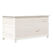 Carica l&#39;immagine nel visualizzatore di Gallery, Baule da Esterno 100x50x56cm in Legno Massello di Abete Bianco