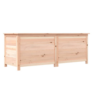 Baule da Esterno 150x50x56cm in Massello di Abete Naturale