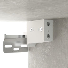 Carica l&#39;immagine nel visualizzatore di Gallery, Armadietto a Muro Grigio Cemento 35x34x90 cm Legno Multistrato