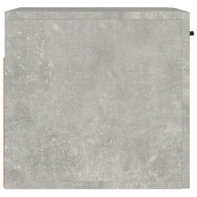 Load image into Gallery viewer, Mobile a Parete Grigio Cemento 80x36,5x35 cm Legno Multistrato