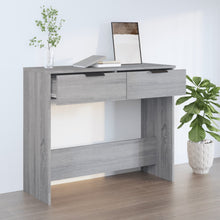 Carica l&#39;immagine nel visualizzatore di Gallery, Mobiletto Consolle Grigio Sonoma 90x36x75 cm Legno Multistrato